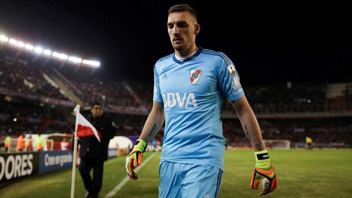Franco Armani. Fuente: (Twitter).