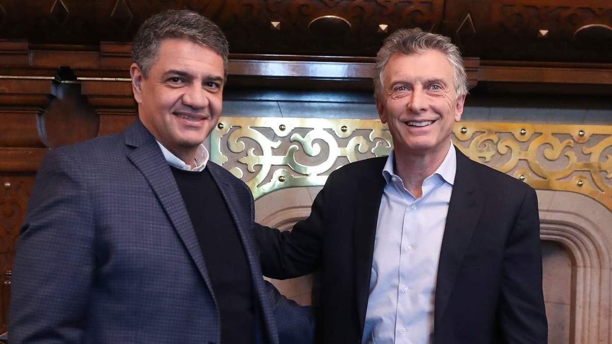 Jorge y Mauricio Macri, referentes del PRO. Fuente: (Infobae)
