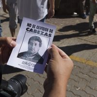 Trabajadores de prensa y reporteros gráficos homenajearon a José Luis Cabezas