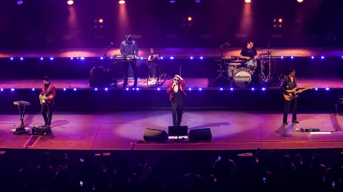 La agrupación de rock-pop Odisseo en el Auditorio Nacional