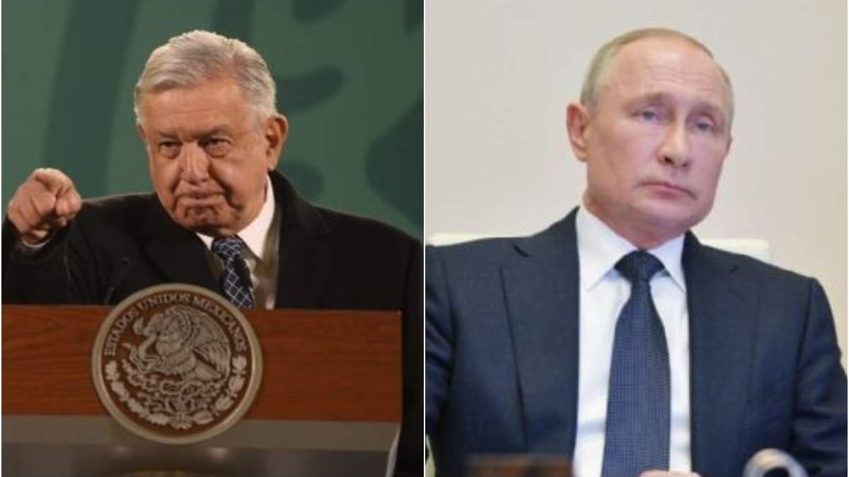 Los presidentes López Obrador y Vladimir Putin tendrán una llamada telefónica este domingo