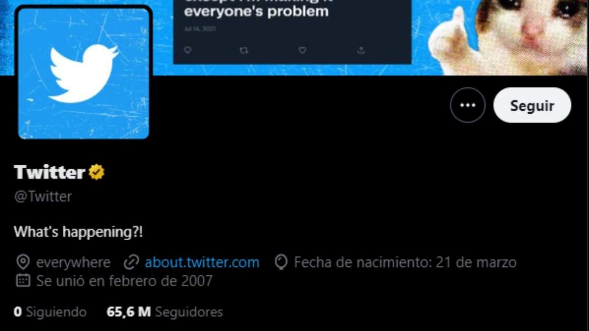 Fallas en la red social Twitter