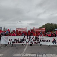 A 20 años de la masacre: Darío Santillán y Maxi Kosteki fueron recordados en el puente carretero