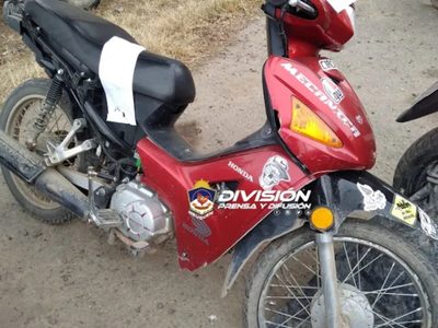 San Patricio del Chañar: La policía secuestró dos motocicletas por falta de documentación