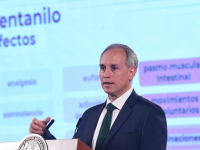 López-Gatell admite que podría haber un subregistro en el uso de fentanilo en México