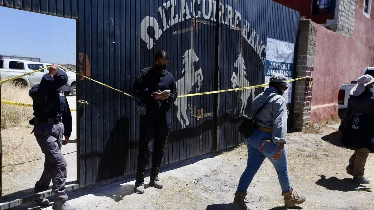 La FGR aseguró que, después del entrenamiento en el rancho Izaguirre, las personas eran enviadas por el CJNG a Zacatecas, y quienes se oponían eran asesinados.
