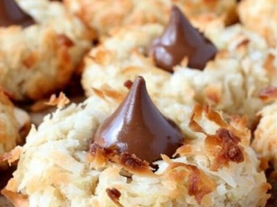 Pepas de coco con dulce de leche, apta para celíacos y con solo 3 ingredientes