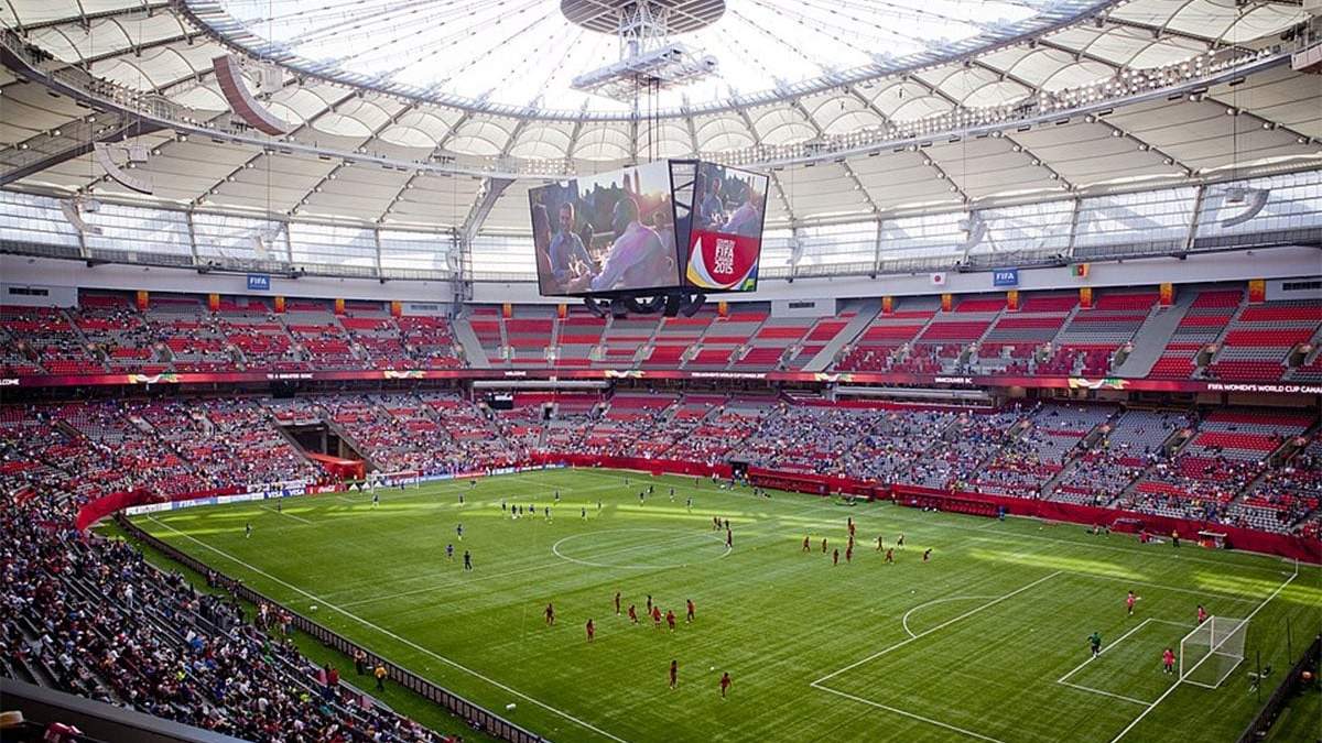 El BC Place de Vancouver Whitecaps, de la MLS