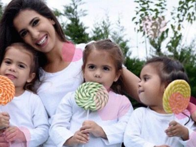 Cinthia Fernández logró más de 300 mil reproducciones en minutos con esta grabación de sus hijas