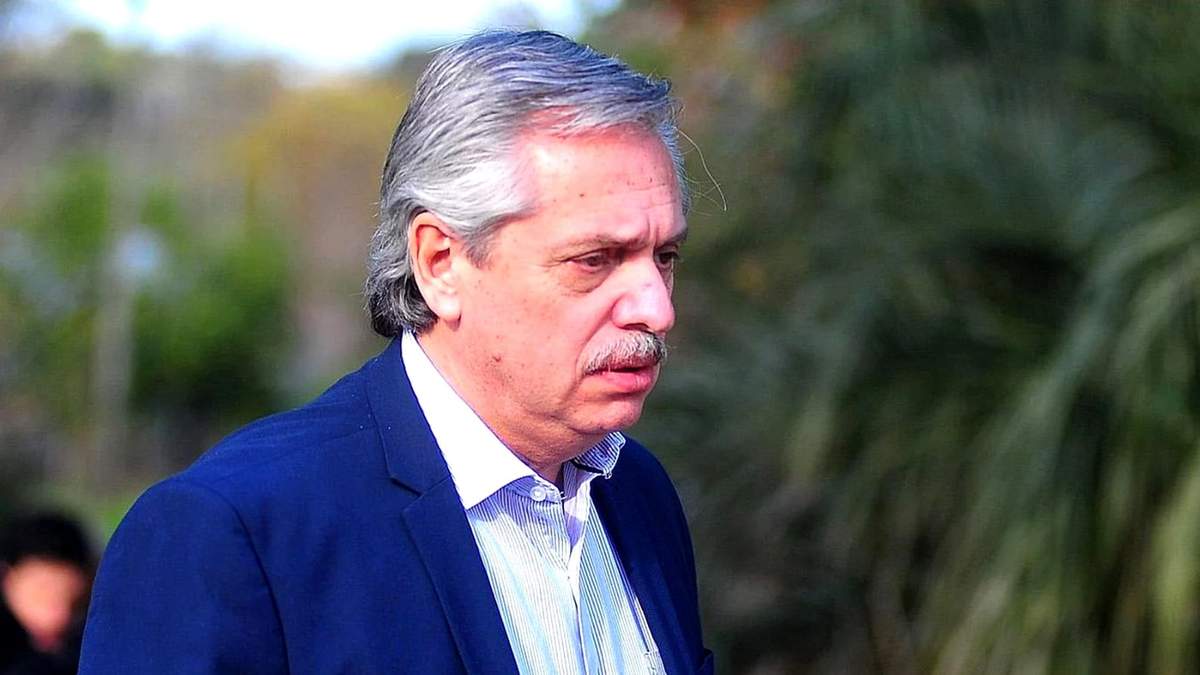 Presidente Alberto Fernández. Fuente: (Twitter)