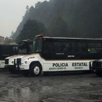 La policía ingresa a Acazulco para garantizar la continuidad de los trabajos del Tren Interurbano