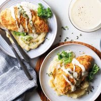 Dale una vuelta a la tradicional suprema con estas pechuguitas de pollo con parmesano, que son un 10