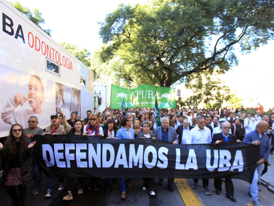 Las universidades saldrán igual a las calles, el presupuesto es un 71 % menor al del año pasado