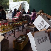 La Marina lleva más de 44 toneladas de alimentos a afectados por sismo en Chiapas y Oaxaca