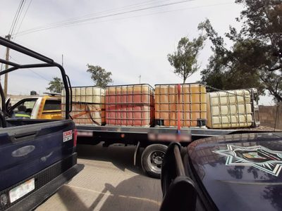 Cinco centros de "huachicol" fueron desmantelados en Hidalgo; aseguran 26 mil litros de combustible