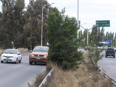 Un motociclista fue hospitalizado tras un brutal choque en la Ruta Provincial 7