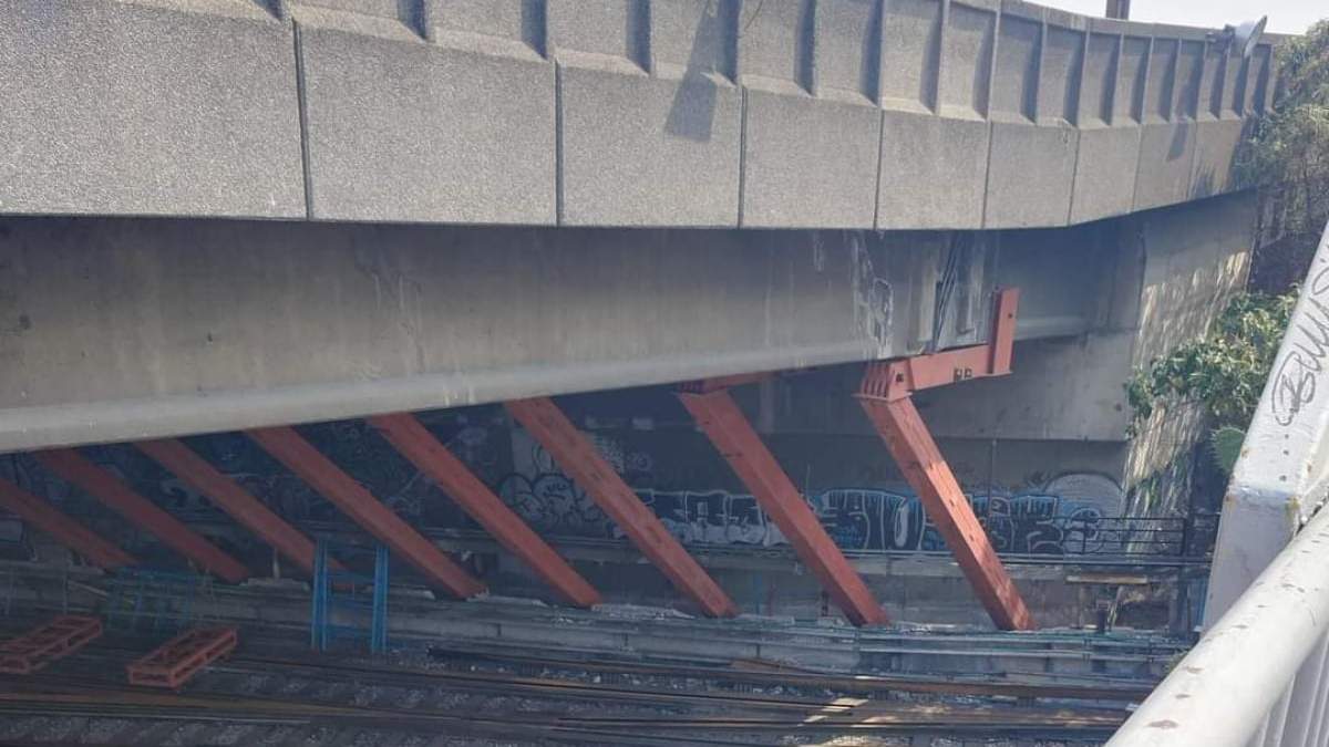 Apuntalamiento en L9