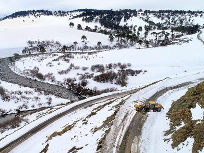 Bomberos denuncian partes falsos de Vialidad sobre la ruta a Primeros Pinos