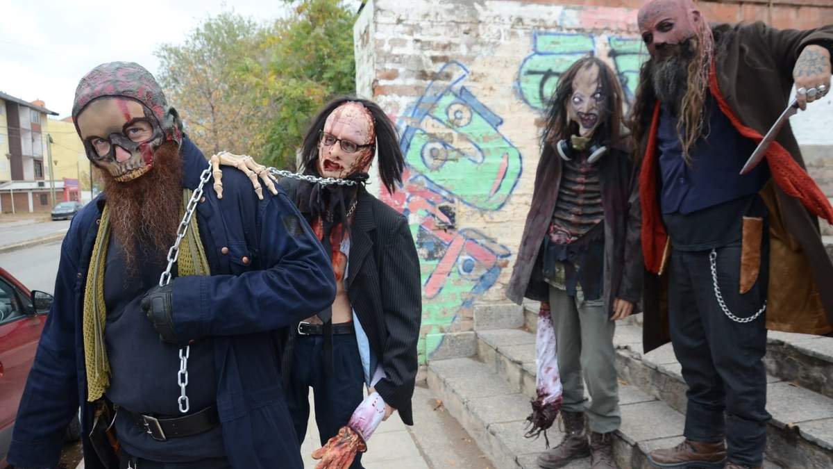 Zombies convocan a la caminata solidaria por Neuquén capital. Fuente: (Facebook)