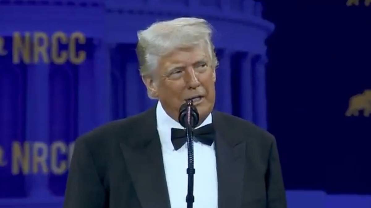 Donald Trump en su discurso