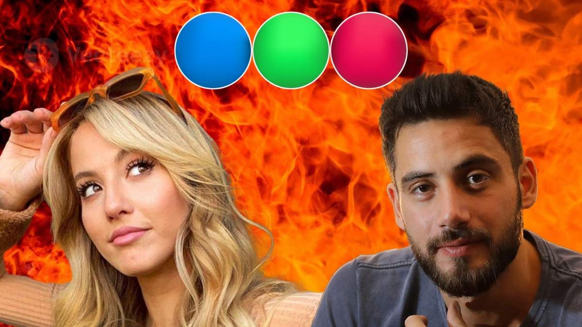 Flor Vigna y Nico Occhiato en Telefe. Fuente: (Minuto Neuquen)