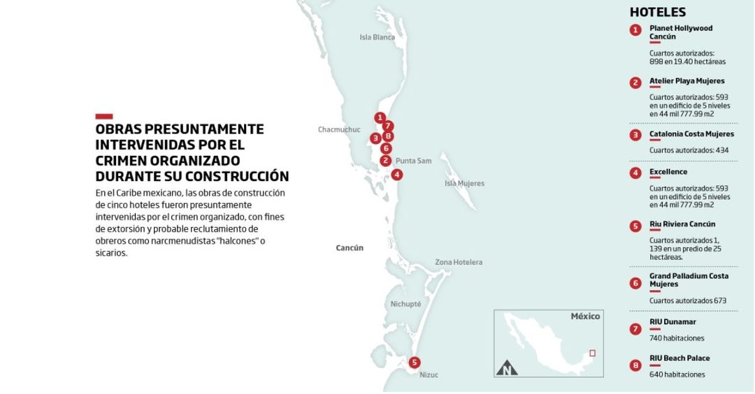 MAPA HOTELES