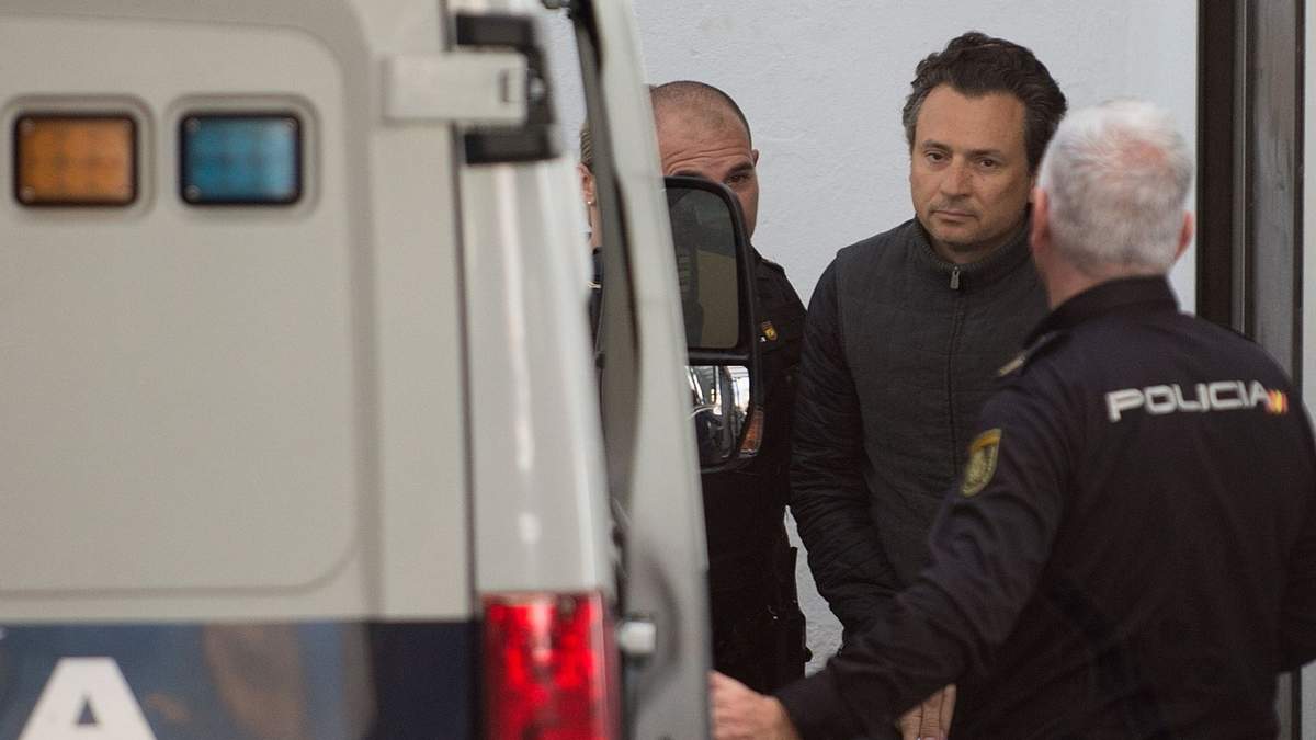 Lozoya fue arrestado el pasado febrero en España. Fuente: (Twitter)