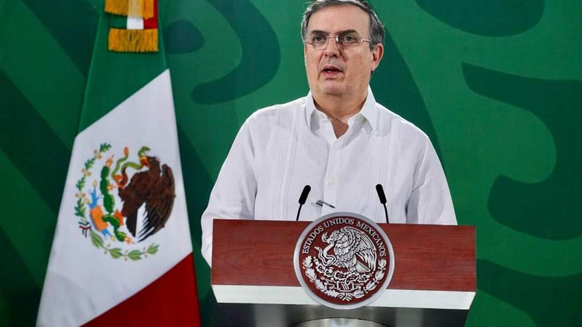 El canciller Marcelo Ebrard