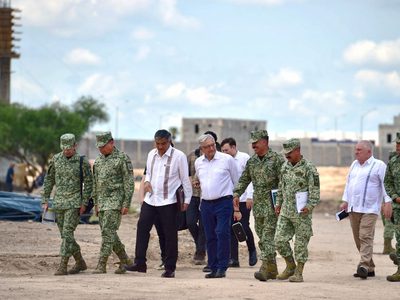 AMLO anuncia inversión de 10 mil mdp para modernizar aduanas de Tamaulipas