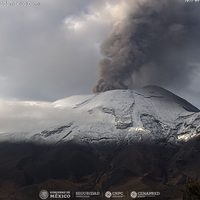 Esperan caída de ceniza en las 16 alcaldías de la CDMX por actividad del Popocatépetl