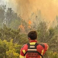 Incendios en la Patagonia: 500 bomberos luchan contra el fuego en Chubut