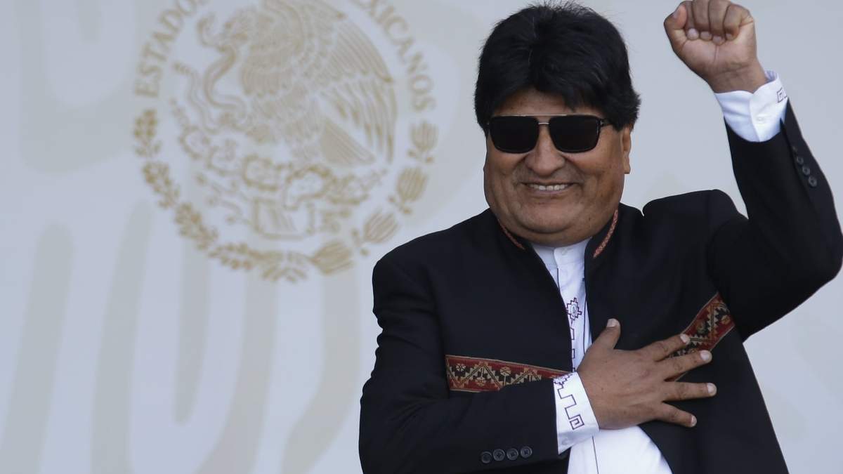 Evo Morales, de visita en México