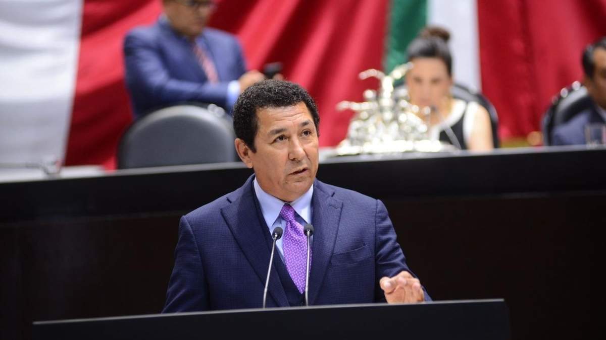 El diputado federal Mario López Hernández