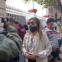 Precandidata de SLP denuncia "asqueroso contubernio" entre Morena y el gobernador del PRI