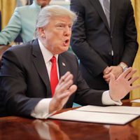 Imágenes del repudio al veto migratorio de Trump