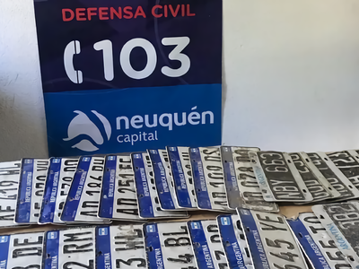 La tormenta se llevó más de 100 patentes y Defensa Civil busca a sus dueños