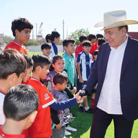 Gobernador Durazo promueve talento de futuras promesas deportivas con “Mundialito Escolar” rumbo al mundial 2026