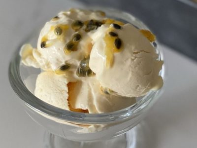 Helado de maracuyá casero: con 3 ingredientes y listo en pocos minutos para comer algo rico sin salir de casa
