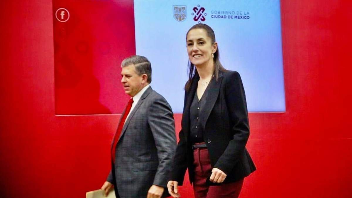 Ricardo Sheffield y Claudia Sheinbaum