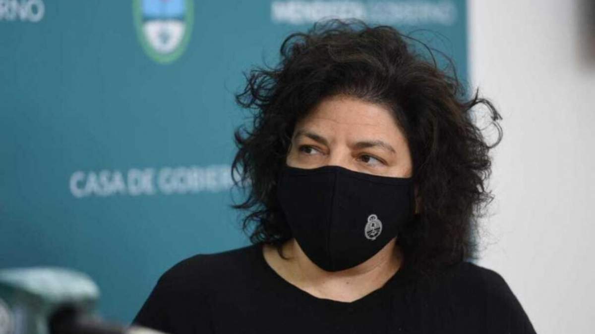 Carla Vizzotti, ministra de Salud de la Nación. Fuente: (Twitter)