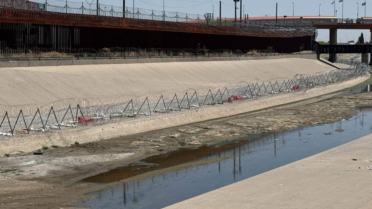 Río Bravo en Ciudad Juárez