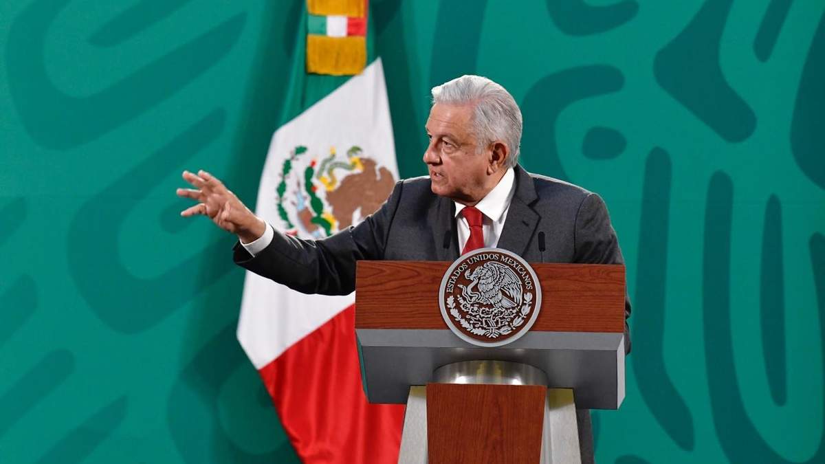 El presidente López Obrador
