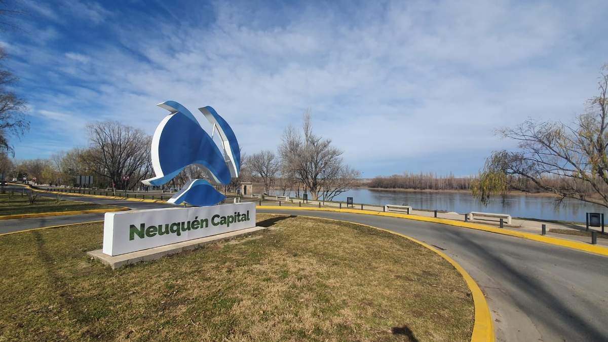 El Paseo de la Costa de Neuquén. Fuente: (Twitter)
