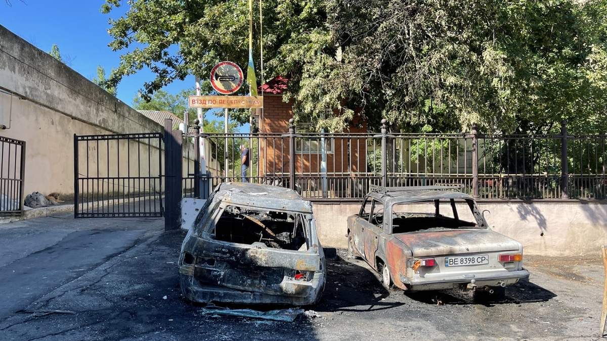 El ataque en la zona médica de Mikolaiv