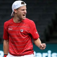 Diego Schwartzman: triunfó en París y quedó a un paso del Torneo de Maestros