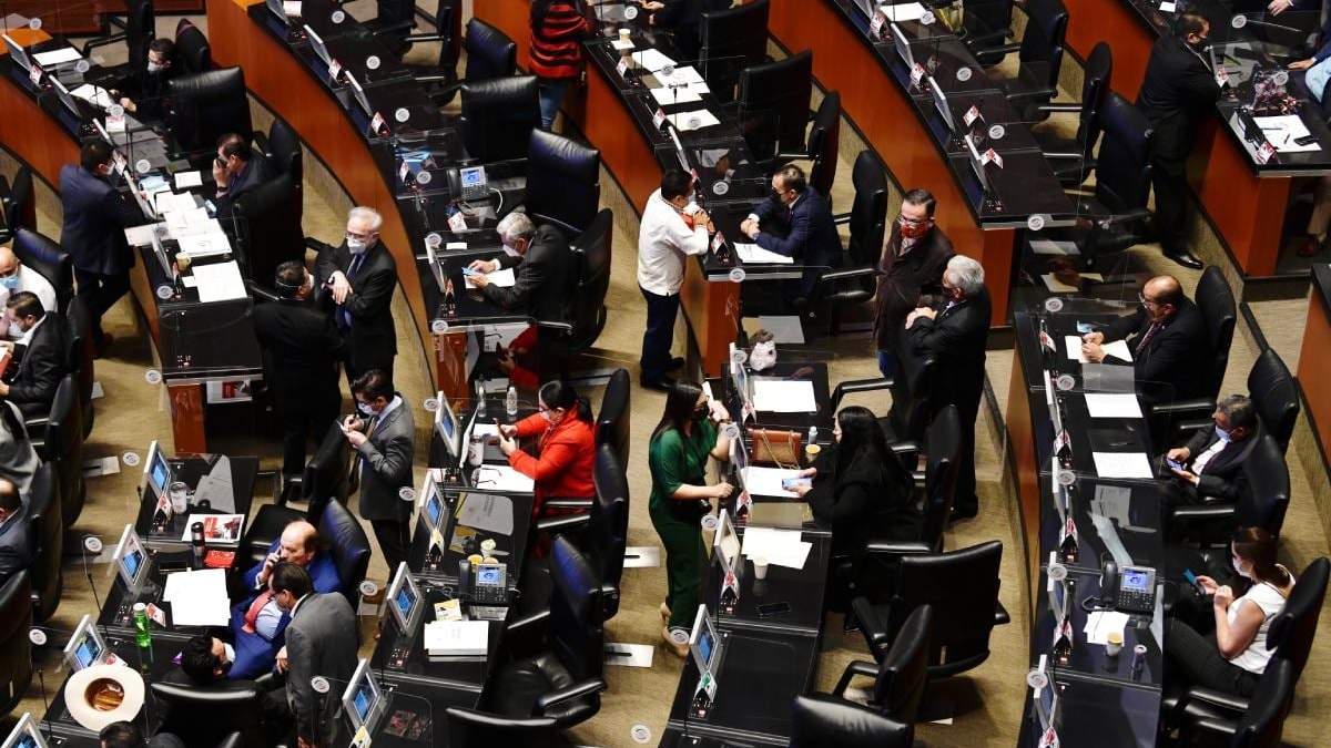 Sesión del Senado de la República