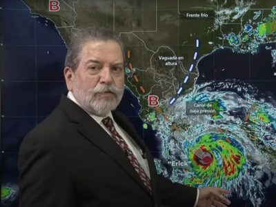 Azotará el huracán Erick este jueves con lluvias intensas y torrenciales a los siguientes estados