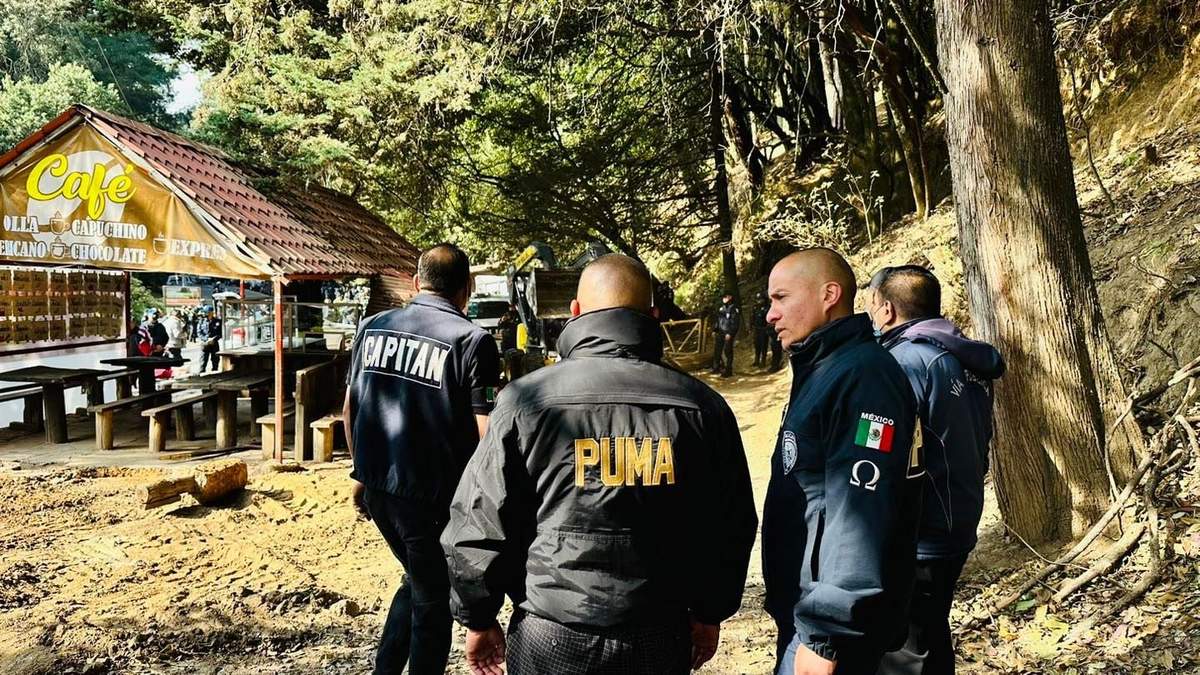 Operativo en el Desierto de los Leones