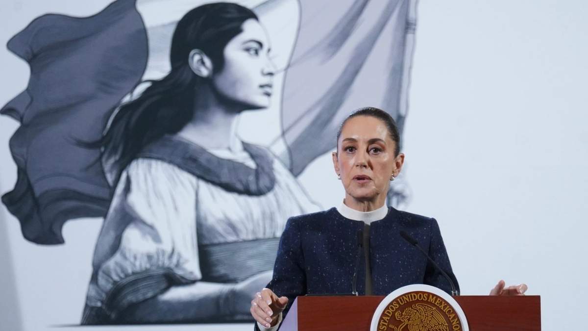 Claudia Sheinbaum en la mañanera