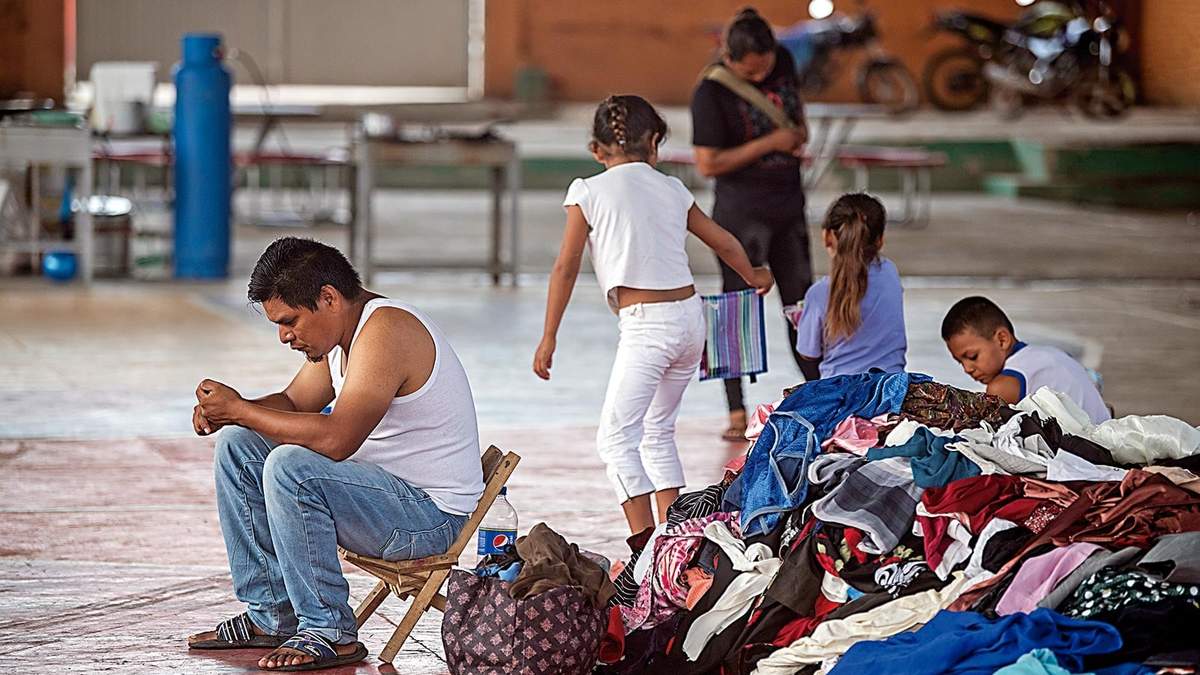 Desplazados en Michoacán